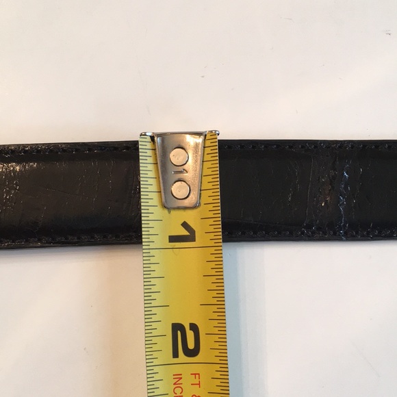 Alligator Neiman Marcus Belt - Picture 9 of 10